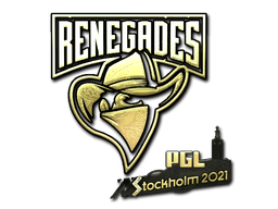 印花 | Renegades （金色） | 2021年斯德哥尔摩锦标赛