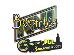 印花 | Boombl4 （全息） | 2021年斯德哥尔摩锦标赛