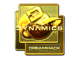 印花 | Planetkey Dynamics（金色）| 2014年 DreamHack 锦标赛